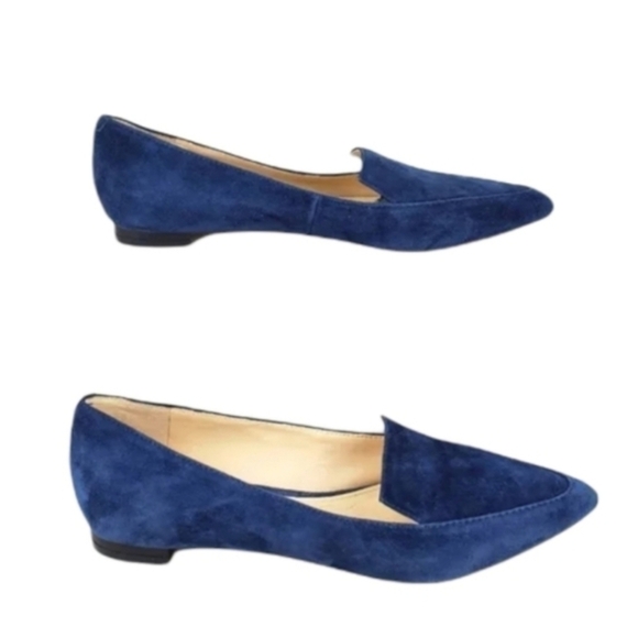 Nine west wnabay leather point toe flat shoes Size 6M - Picture 1 of 11